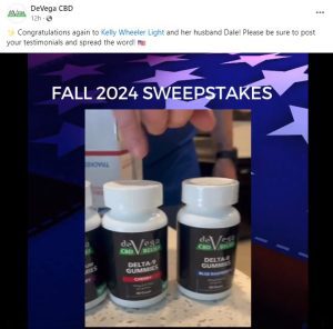 CBD products giveaway